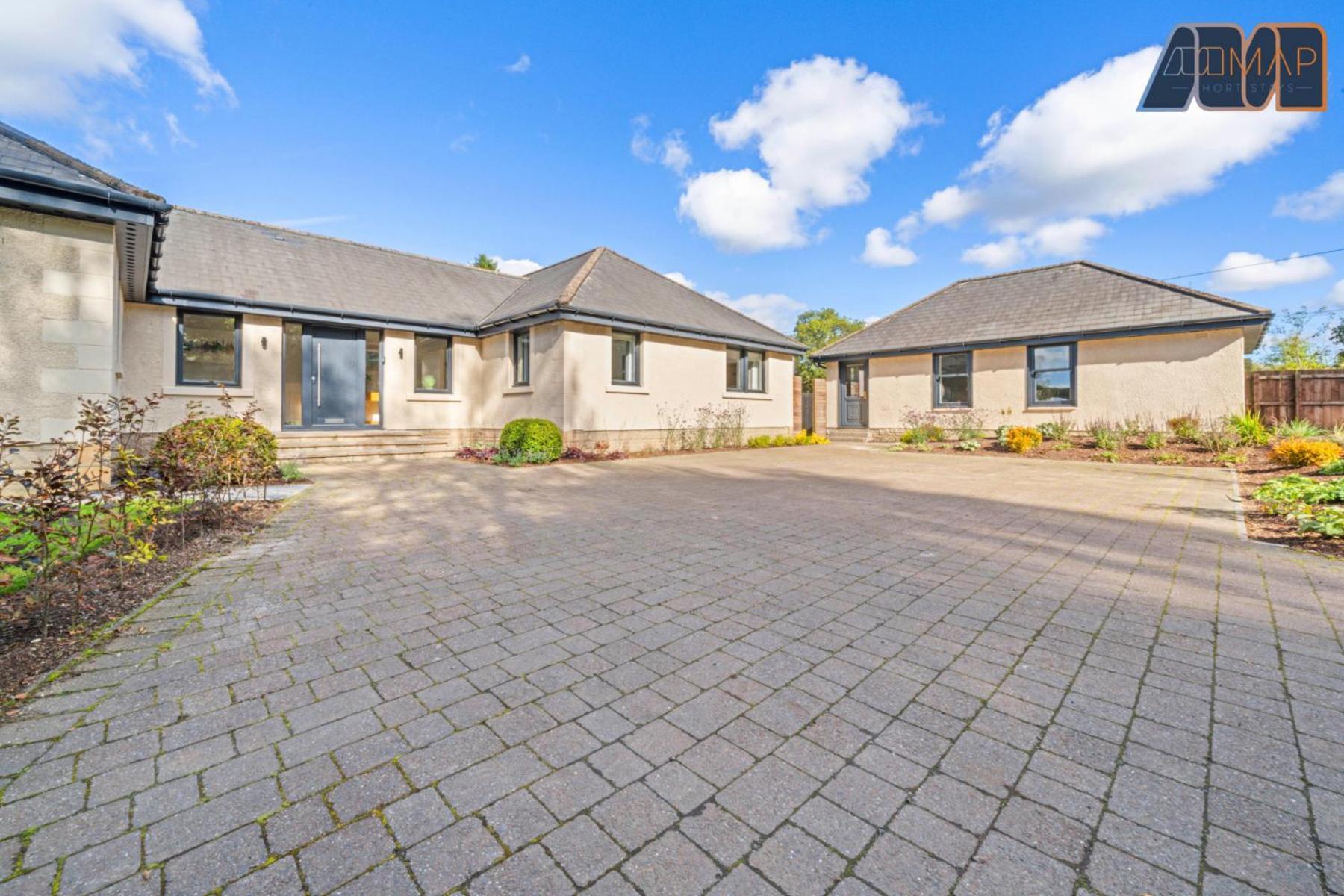 Large Family Home With Hot Tub Or Jacuzzi, Log Burner Bearsden Luaran gambar